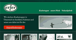 Desktop Screenshot of erlerhof.com